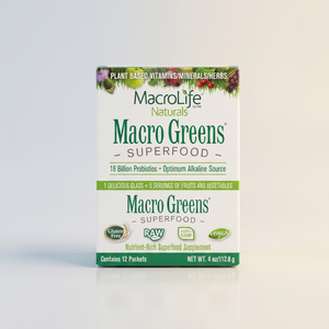 Sales Shelf, Macro Greens Packet - 4 OZ, Macro Life Naturals