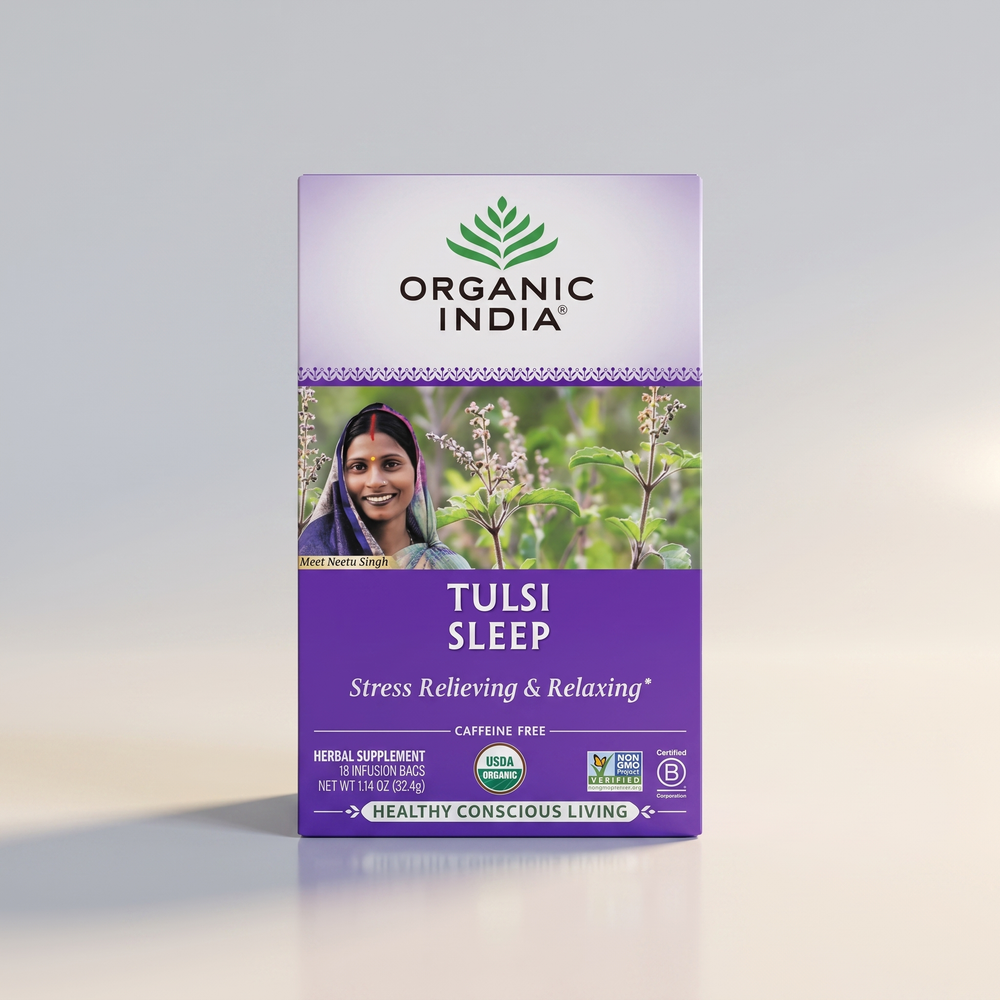 Tea, Tulsi Sleep, Organic India