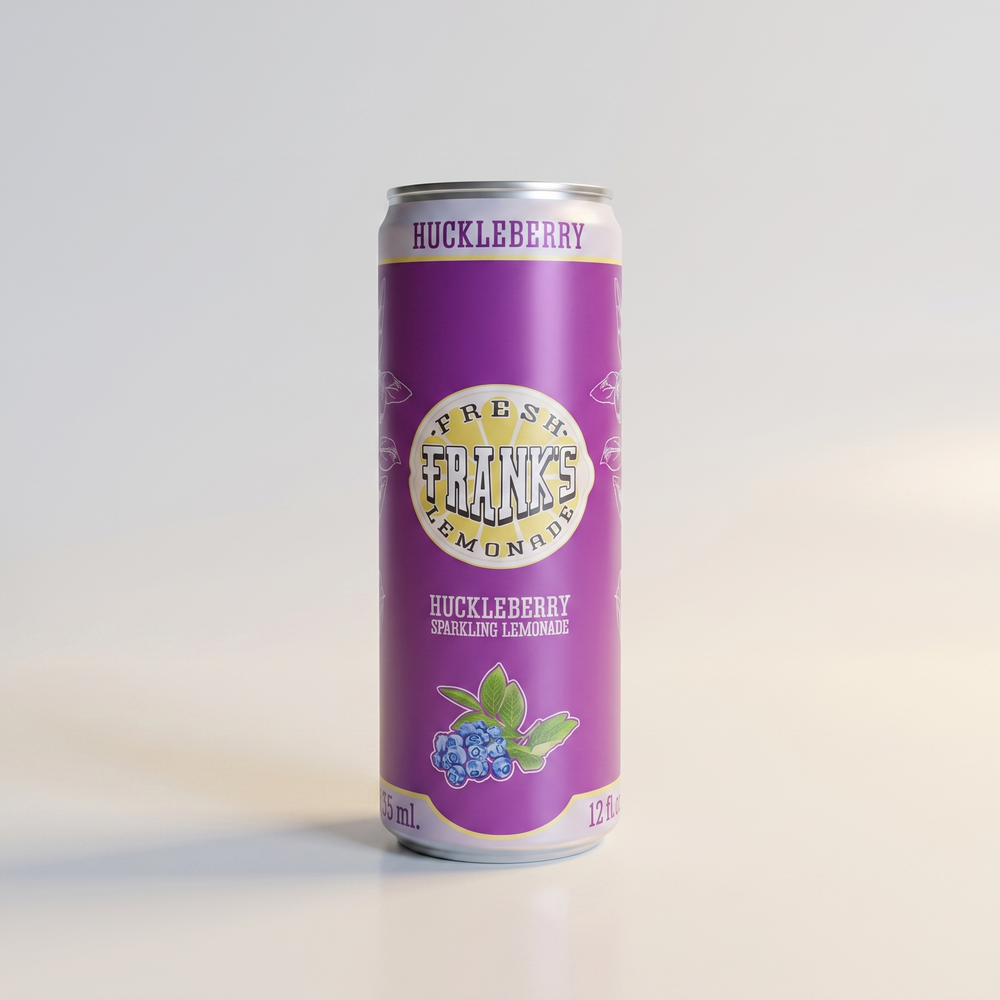 Huckleberry Sparkling Lemonade, Frank's