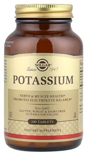 G1, Potassium Tablets, Solgar