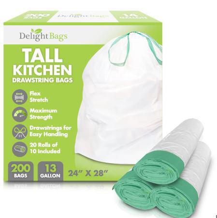 BAG TALL KTCHN 13GAL12PC