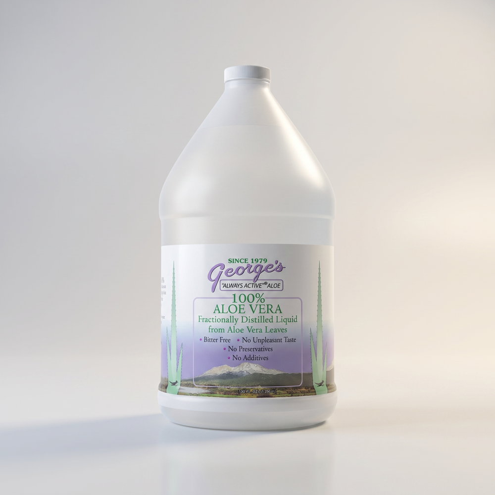 Aloe Liquid 128 Oz by George's Aloe Vera