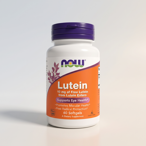 B3, Lutein, 10 mg, 60 Softgels, NOW