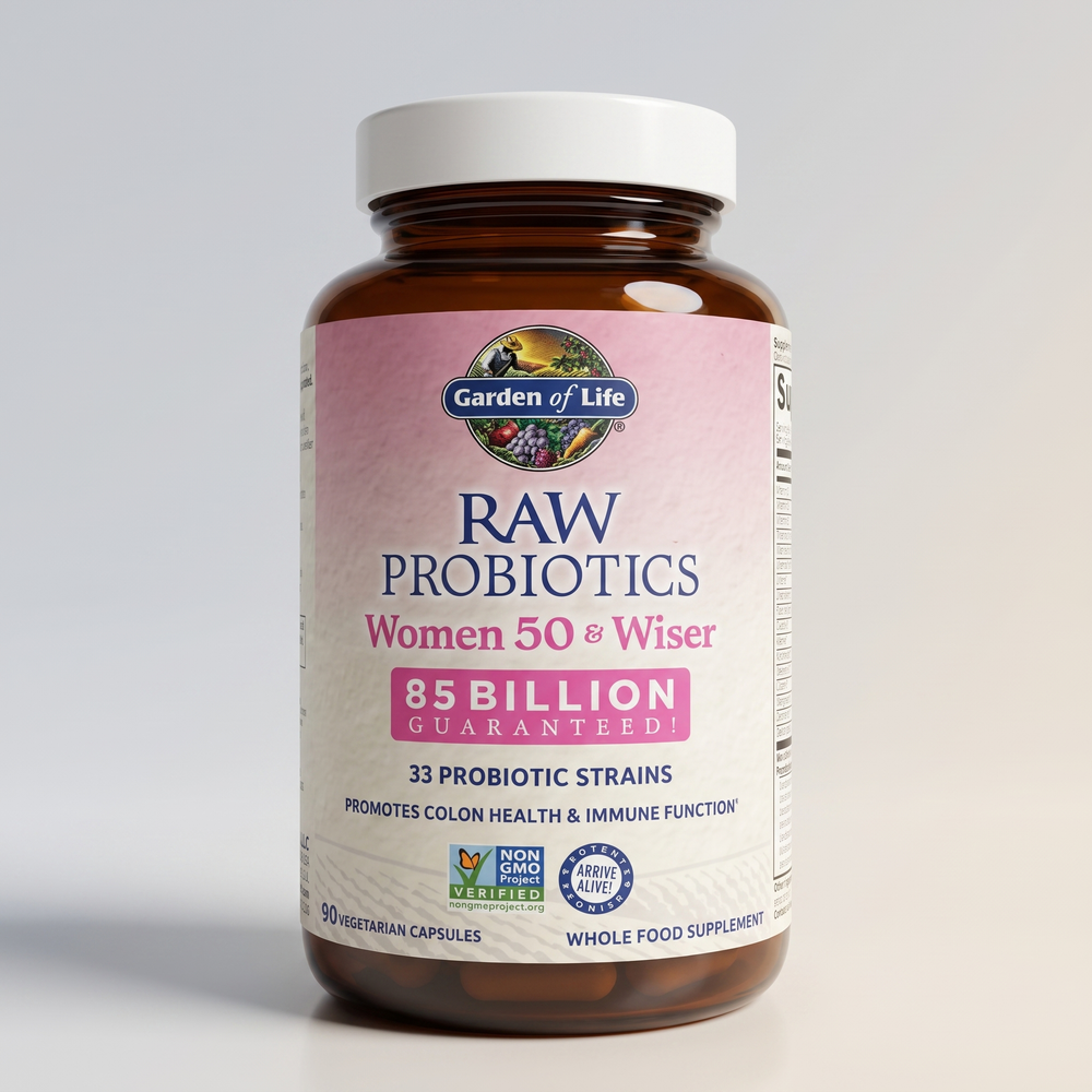 RAW Probiotics Women 50 and Wiser