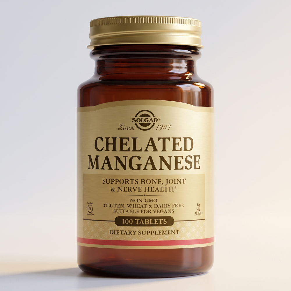 F4, Chelated Manganese, Solgar