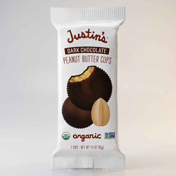 Peanut Butter Cups, Dark Chocolate, Justin's