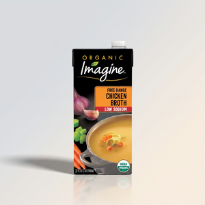Low Sodium Organic Chicken Broth, Imagine