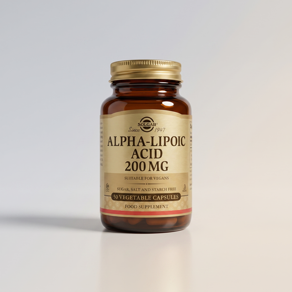 B3, Alpha Lipoic Acid, 200 mg, 50 Veg Caps, Solgar