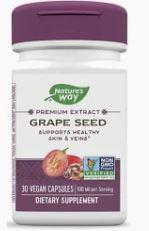 B3, Grape Seed Premium Extract, 100 mg, Nature's Way