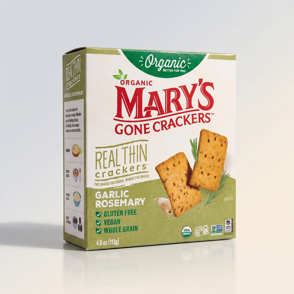 Garlic Rosemary Mary's Gone Crackers