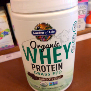 C6, Organic Grass Fed Whey Protein, 21 g, Garden of Life (04/27)