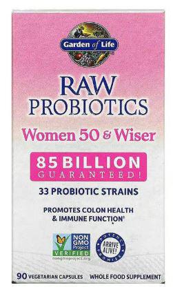 RAW Probiotics Women 50 and Wiser