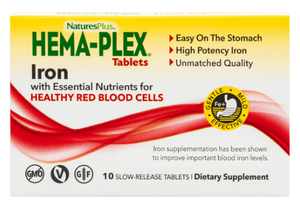 F3, HEMA-PLEX IRON, Nature's Plus