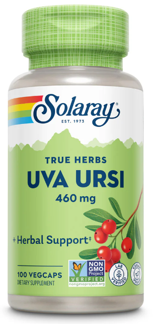 Uva Ursi, 100 Veg Caps, Solaray
