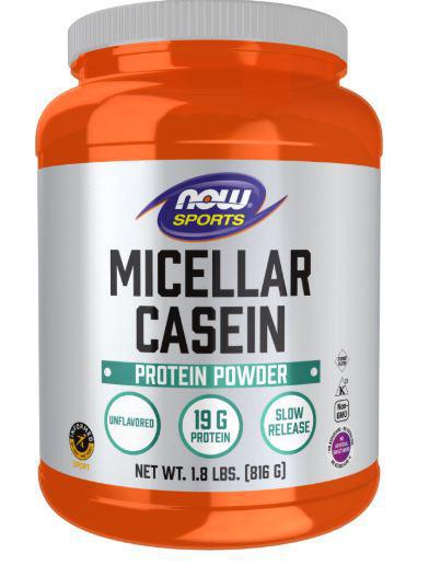 B5, Micellar Casein, 19 g, 1.8 lbs, NOW Sports