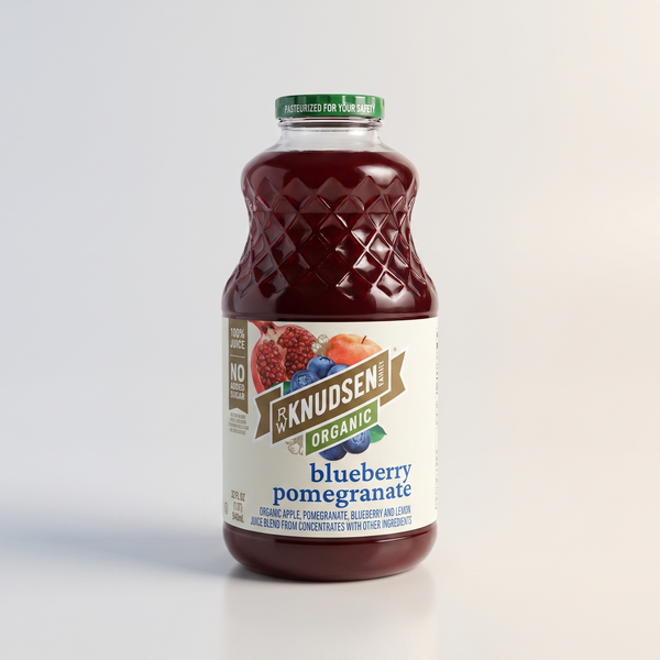 R.W. Knudsen Family Organic Non GMO Blueberry Pomegranate 32 Fl Oz