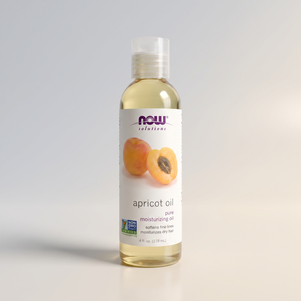 NOW Foods Apricot Oil 4 Fl Oz Liq