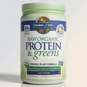 C5, Raw Organic Protein & Greens, Vanilla Flavor, 19.40 oz, Garden of Life