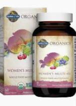 D5, GOL, Multivitamin, Organics Women's Once Daily 60 Tabs