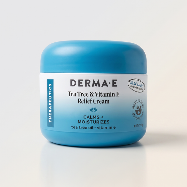 DermaE Tea Tree & Vitamin Relief Cream
