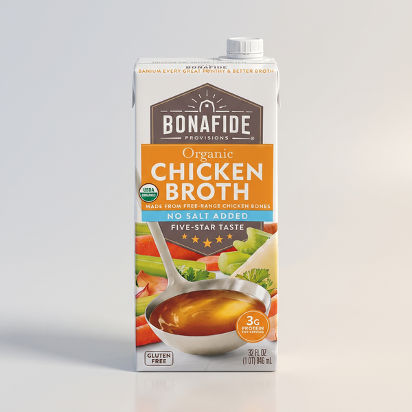 Bonafide Org Chicken Broth No Salt