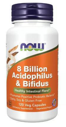 NOW 8 Billion Acidophilus Bifidus