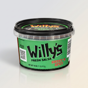 Fresh Sweet 'N Spicy Salsa, 16oz, Willy's