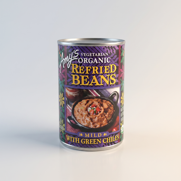 Refried Beans with Chilies, Amy's