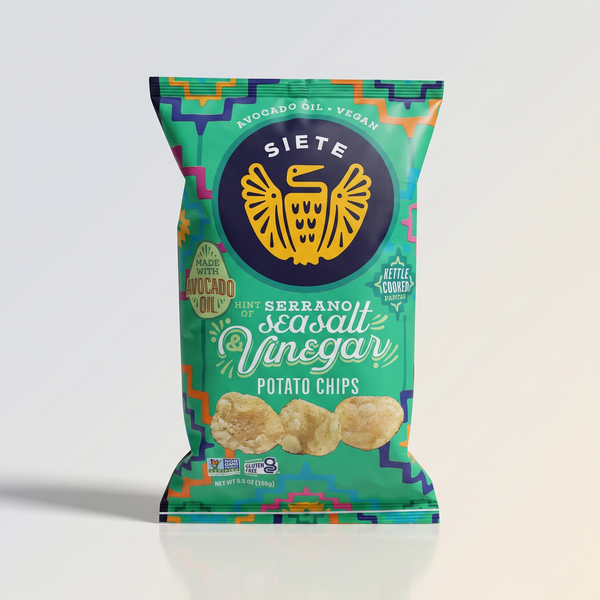 Siete Serrano Sea Salt Vinegar