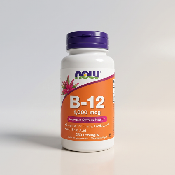 C2, B-12, 1000 mcg, 250 Lozenges, NOW