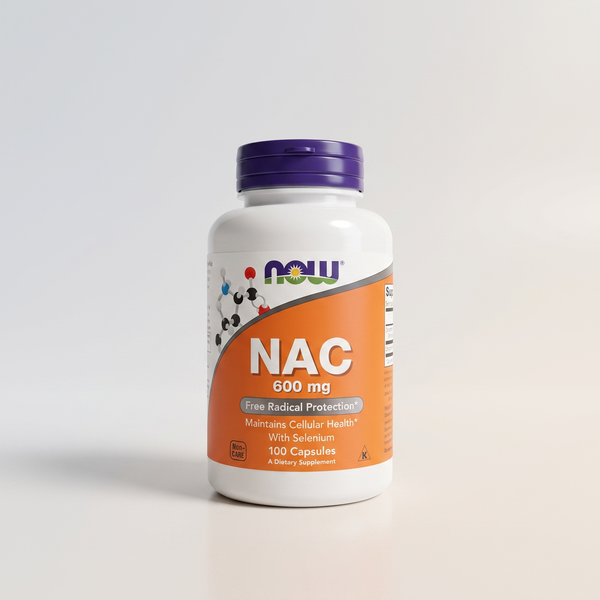 B4, NAC, 600 mg, 100 Caps, NOW