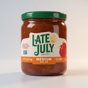 Late July Organic Salsa Thick & Chunky Medium 15.5 Oz