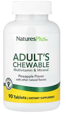 D3, Multivitamin, Adult Chewable , Nature's Plus