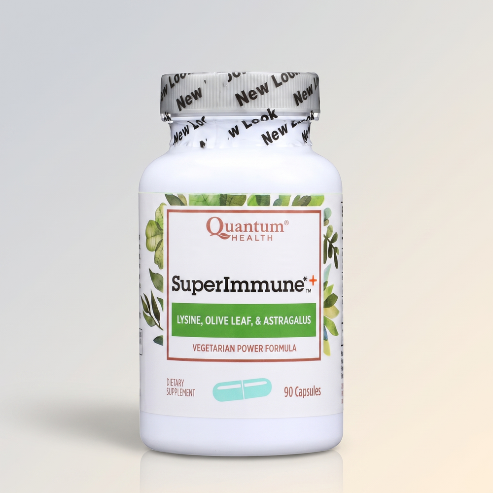 B2, SuperLysine Immune Support, 90 Tabs, Quantum Health