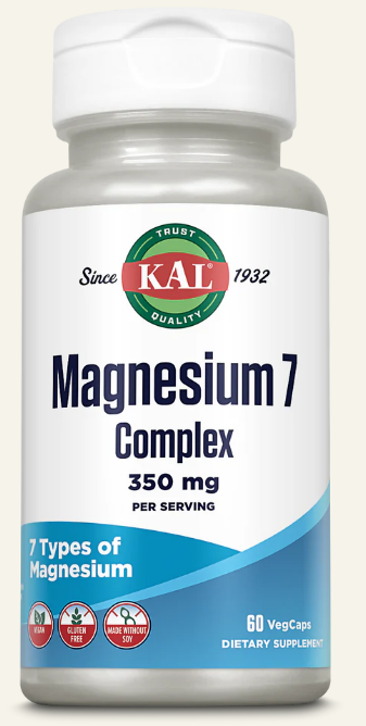 F4, Magnesium 7 350mg VCAPS, Kal