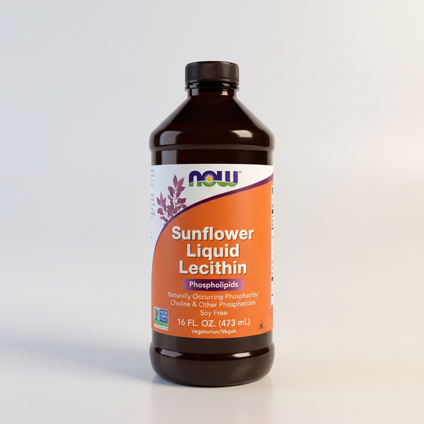E4, Sunflower Liquid Lecithin 16 Fl Oz