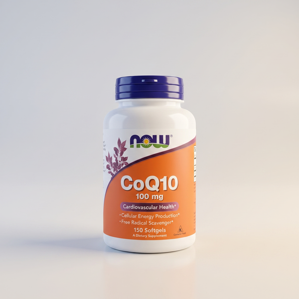 B3, CoQ10, 100 mg, 150 Softgels, NOW