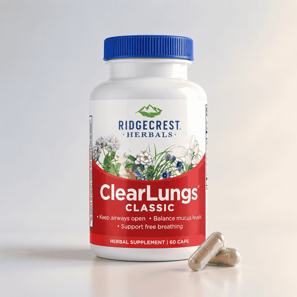 ClearLungs, Respiratory, Ridgecrest Herbals