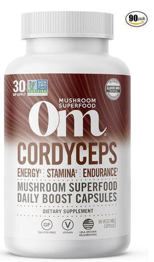 H5, Om Cordyceps Mushroom Superfood Capsules