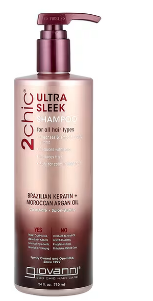 2 Chic Ultra Sleek Shampoo, 24 Oz, Giovanni