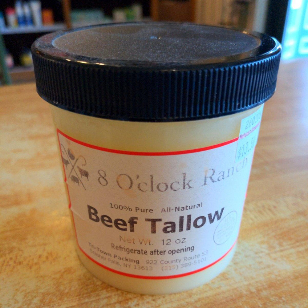 Beef Tallow 12 oz, 8 O' Clock Ranch