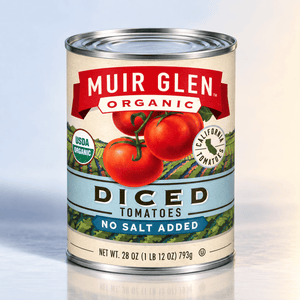 Muir Glen Diced Tomatoes,
