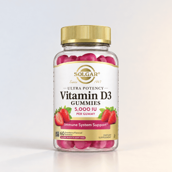 Vitamin D3 5000 IU Gummies 60ct, Solgar
