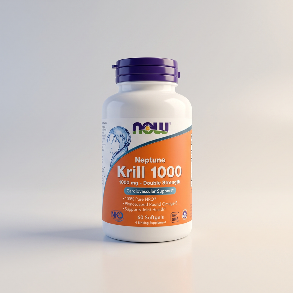 B5, KRILL OIL NEPTUNE 1000MG 60 SGELS