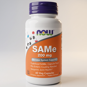 B3, SAMe, 200 mg, 60 Veg Caps, NOW