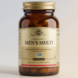 D4, Solgar, Multivitmin, Once Daily Mens 60ct CAPS