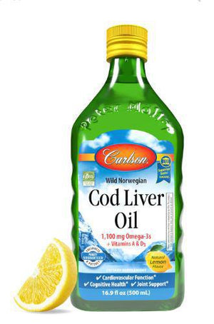 E2, Cod Liver Oil, Carlson Labs