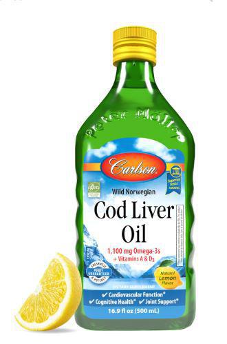 E2, Cod Liver Oil, Carlson Labs