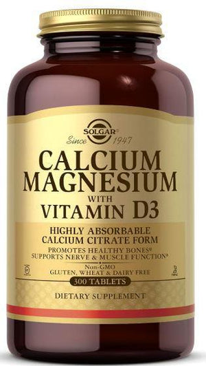 F1, Solgar Calcium Magnesium w/ Vit D3