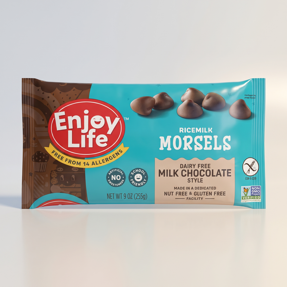 chocolate morsel, rice milk, Enjoy Life